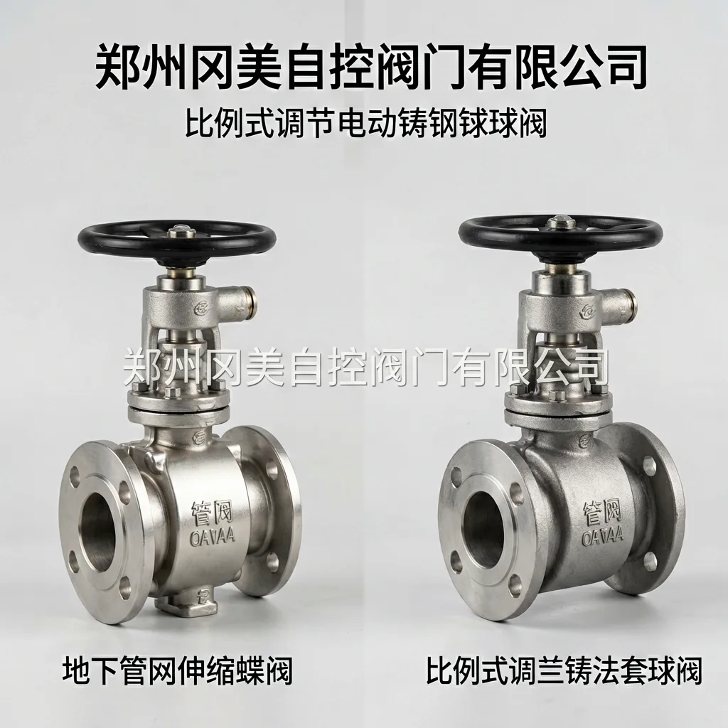 地下管网伸缩蝶阀-不锈钢保温夹套球阀-比例式调节